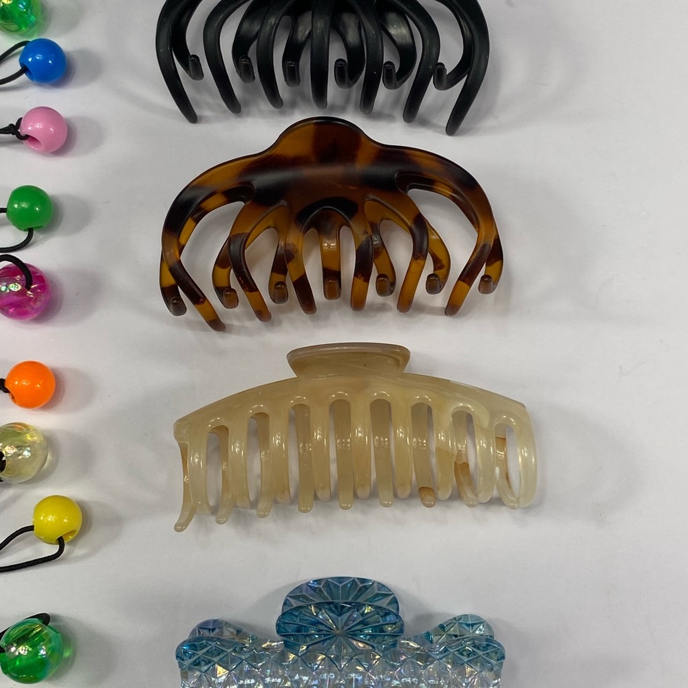 Hair Clip Multicolor Set - Picture 3 of 9